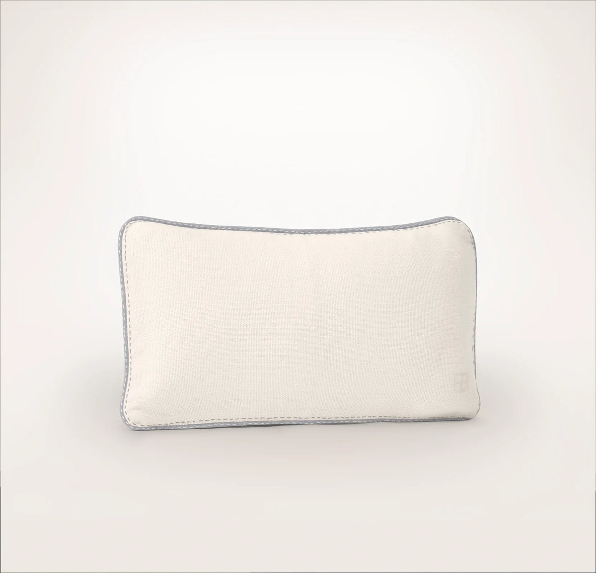 Threadmark Pillow Cover (Petite Lumbar) - Soft White/Melange Shore