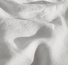 Linen Duvet Set - White