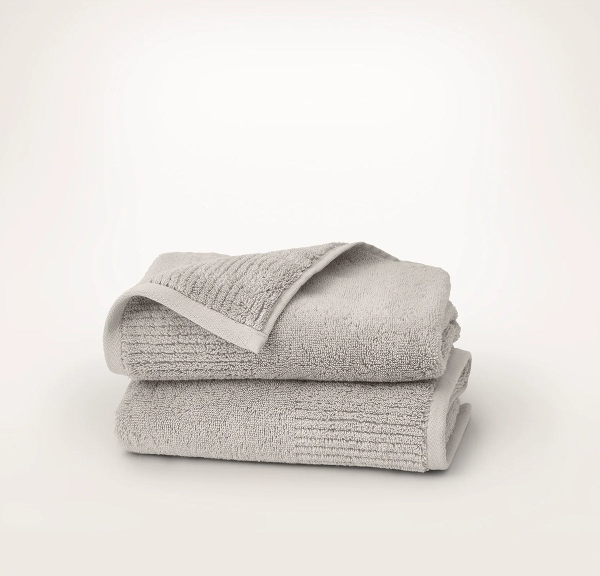 Turkish Ultra Plush Hand Towels (Pair) - Pewter