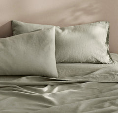 Linen Sheet Set - Sageleaf