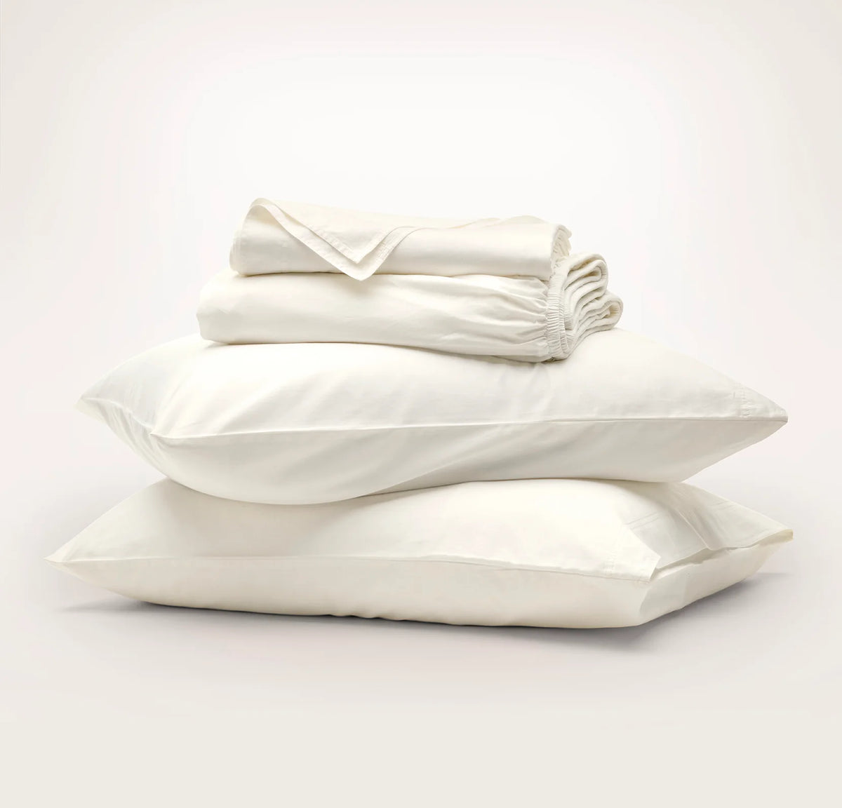 Signature Vintage Washed Sheet Set - Vintage Cream