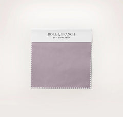 Signature Hemmed Fabric Swatch - Plum