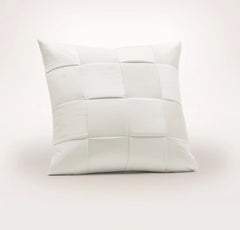 The Woven Icon Pillow Cover (20x20) - White