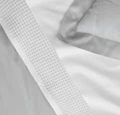 Signature Hemmed Duvet Set - Shore