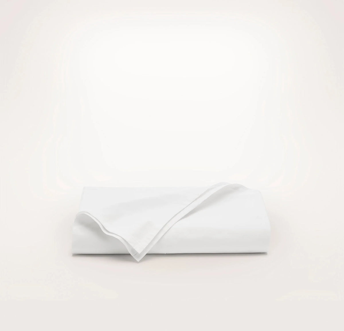 Signature Hemmed Flat Sheet - White