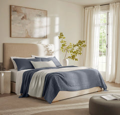 Signature Stripe Quilt Set - Mineral