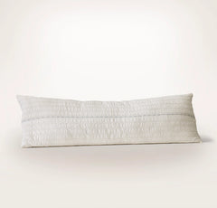 Tideline Pillow Cover (Grand Lumbar) - Cream/Hydrangea