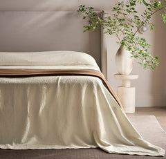 Essential Bed Blanket - Deep Camel