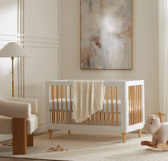 Cable Knit Baby Blanket - Natural