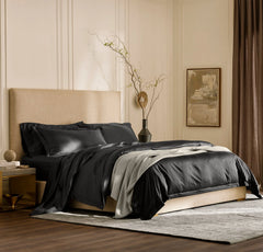 Two-Tone Ribbed Rug - Pewter/Mist