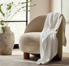 Dream Throw Blanket - White