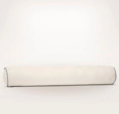 Threadmark Pillow Cover (Bolster) - Soft White/Melange Shore
