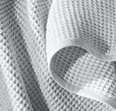 Waffle Bed Blanket - Sky