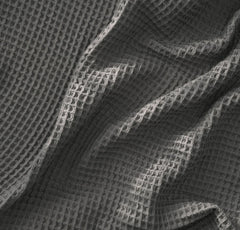 Waffle Bed Blanket - Stone