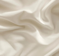 Percale Hemmed Fitted Sheet - Cream