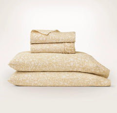 Signature Hemmed Sheet Set - Honey Garden