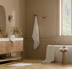 Turkish Ultra Plush Bath Mat - Cream